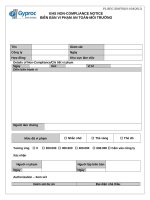 Biểu mẫu HSE BIEN BAN VI PHAM 