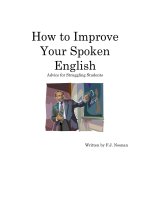 How to improve your spoken english