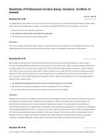 Schweser QBank 2017 07 standards of professional    ce  conflicts of interest 