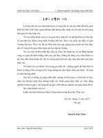 NGHIÊN CỨU LỰA CHỌN GIẢI PHÁP BẢO VỆ CÔNG TRÌNH VỰC MẤU KHI THI CÔNG MỞ MÓNG BẰNG PHƯƠNG PHÁP CHO NỔ MÌN