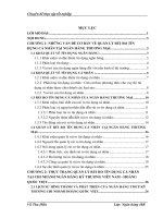 Tăng cường quản lý rủi ro tín dụng cá nhân tại ngân hàng Kỹ thương Việt Nam chi nhánh Hoàng Quốc Việt