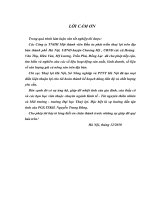 NGHIÊN CỨU PHƯƠNG PHÁP PHÂN TÍCH LỢI ÍCH CHI PHÍ ÁP DỤNG CHO VIỆC ĐẦU TƯ SỬA CHỮA NÂNG CẤP HỒ THỦY LỢI HÀ NỘI