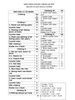 giáo án ĐẠI SỐ VÀ GIẢI TÍCH 11 CƠ BẢN cả năm