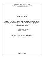 NGHIÊN cứu HOÀN THIỆN một số THÔNG số CÔNG NGHỆ KHAI THÁC lò CHỢ cơ GIỚI hóa ĐỒNG bộ hạ TRẦN THAN ở vỉa dày, dốc THOẢI và NGHIÊNG tại các mỏ hầm lò VÙNG QUẢNG NINH tt 