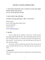 Tổ chức hoạt động xúc tiến doanh nghiệp lập kế hoạch chuyến khảo sát tìm cơ hội đầu tư của đoàn doanh nghiệp hàn quốc tại miền trung việt nam