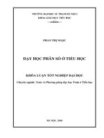 Dạy học phân số ở tiểu học(2018)