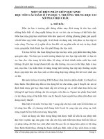 SKKN MỘT SỐ BIỆN PHÁP GIÚP HỌC SINH HỌC TỐT CÁC HÀM Ở TIN HỌC 7, TRƯỜNG TRUNG HỌC CƠ SỞ PHAN BỘI CHÂU