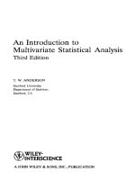 An introduction to multivariate s(bookfi)  Anderson