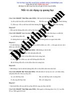 Lớp 11   mắt và các DỤNG cụ QUANG học   20 câu mắt và các dụng cụ quang từ đề các sở năm 2018 image marked 