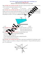 Lớp 11   KHÚC xạ ÁNH SÁNG   19 câu từ đề thi thử THPTQG năm 2018 giáo viên CHU văn BIÊN image marked 