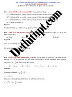 Lớp 11   mắt và các DỤNG cụ QUANG học   14 câu từ đề thi thử THPTQG năm 2018 giáo viên trần đức hocmai vn image marked 