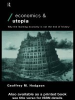 Why the learning economy is not the end of history dec 1998 