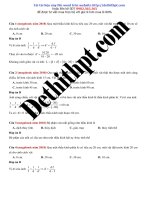 Lớp 11   mắt và các DỤNG cụ QUANG học   11 câu từ đề thi thử THPTQG năm 2018 megabook vn image marked 