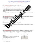 Lớp 11   KHÚC xạ ÁNH SÁNG   6 câu từ đề thi thử THPTQG năm 2018 megabook vn image marked 