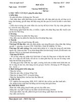 Giáo án ngữ văn 8 kì 2 