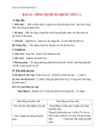 Giáo án Hóa học 8 bài 42: Nồng độ dung dịch