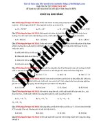 Lớp 11   KHÚC xạ ÁNH SÁNG   16 câu từ đề thi thử THPTQG năm 2018 giáo viên nguyễn ngọc hải image marked 