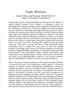 Trade warriors states, firms, and strategic trade policy in high technology competition 