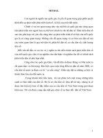 Tiểu luận cao học môn xã hội học - sự thay đổi cơ cấu dân số và những tác động đến sự phát triển kinh tế xã hội ở nước ta hiện nay