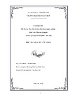 BÀI THU HOẠCH THI THĂNG HẠNG GIÁO VIÊN HẠNG II