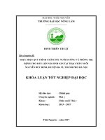 Thực hiện quy trình chăm sóc nuôi dưỡng và phòng trị bệnh cho đàn lợn nái sinh sản tại trại chăn nuôi Nguyễn Đức Binh  huyện Ba Vì  thành phố Hà Nội (Khóa luận tốt nghiệp)