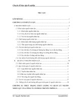 Một số giải pháp quản lý nhằm nâng cao chất lượng nguồn nhân lực tại công ty Cổ phần truyền thông - S