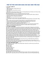 một số trò chơi dân gian