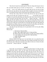 Tiểu luận tình huống lớp bồi dưỡng QLNN chương trình chuyên viên và chuyên viên chính