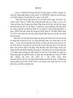 Dự án đầu tư khai thác mỏ đá làm vật liệu xây dựng thông thường