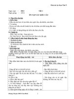 Giáo án tự chọn van 9 hay, đảm bảo mục tiêu, kiến thức, kĩ năng