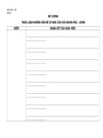 THẢO LUẬN TRIẾT HỌC MÁC  LÊNIN