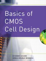 (Professional engineering) etienne sicard, sonia delmas bendhia basics of CMOS cell design mcgraw hill professional (2007)