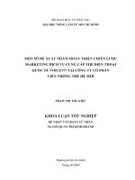 MỘT SỐ ĐỀ XUẤT NHẰM HOÀN THIỆN CHIẾN LƯỢC MARKETING DỊCH VỤ CUNG CẤP THẺ ĐIỆN THOẠI QUỐC TẾ VOICE777 TẠI CÔNG TY CỔ PHẦN VIỄN THÔNG THẾ HỆ MỚI