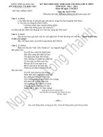 Tổng hợp các đề thi học sinh giỏi in