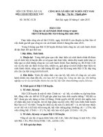 Báo cáo cải cách hành chính của hội cựu chiên