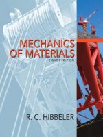 Solution manual   mechanics of materials 8th edition    hibbeler chapter 07 