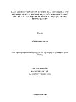 ĐÁNH GIÁ HIỆN TRẠNG QUẢN LÝ CHẤT THẢI NGUY HẠI TẠI CÁC KHU CÔNG NGHIỆP – KHU CHẾ XUẤT TRÊN ĐỊA BÀN QUẬN THỦ ĐỨC, ĐỀ XUẤT CÁC BIỆN PHÁP NÂNG CAO HIỆU QUẢ CỦA HỆ THỐNG QUẢN LÝ