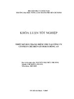 THIẾT KẾ BÀN TRANG ĐIỂM VP02 TẠI CÔNG TY CỔ PHẦN CHẾ BIẾN GỖ PISICO ĐỒNG AN