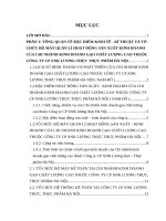 TÌNH HÌNH TỔ CHỨC HẠCH TOÁN KẾ TOÁN TẠI CHI NHÁNH KINH DOANH GẠO CHẤT LƯỢNG CAO THUỘC  CÔNG TY CỔ PHẦN XNK LƯƠNG THỰC-THỰC PHẨM HÀ NỘI.