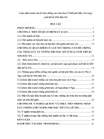 tiểu luận cao học Cuộc đấu tranh của lê nin chống các trào luu CNXH phi mác xít ở nga cuối thế kỉ XIX đầu XX