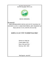 Theo dõi bệnh phân trắng lợn con từ giai đoạn sơ sinh đến cai sữa và biện pháp phòng, điều trị bệnh tại trại lợn Bẩy Tuân  Chương Mỹ  Hà Nội (Khóa luận tốt nghiệp)