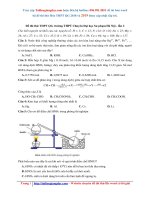 Đề thi thử THPTQG năm 2018   môn hóa học   THPT chuyên đh sư phạm   lần 2   file word có lời giải chi tiết 