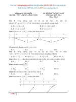 Đề thi thử THPTQG năm 2018   môn toán   THPT chuyên lê quý đôn   điện biên   lần 3   file word có lời giải chi tiết 