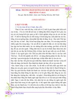 SKKN phương pháp hướng dẫn học sinh lớp 1 đọc đúng và hay