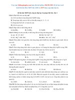 Đề thi thử THPTQG năm 2018   môn hóa học   THPT chuyên đại học sư phạm hà nội   lần 3   file word có lời giải chi tiết 