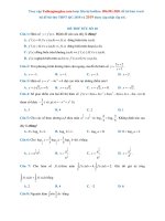 Đề thi thử THPTQG năm 2018   môn toán   đề 10   gv đặng việt đông   file word có lời giải chi tiết 