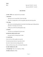 giáo án công nghệ 6 cả năm theo chuẩn