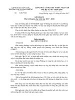 Kế hoạch phát triển 2017 2018 TRƯỜNG THCS LÓNG PHIÊNG 