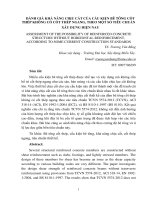 Danh gia kha nang chiu cat cua BT trong dam 1