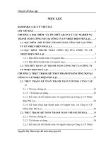 Hoàn thiện kế toán thanh toán công nợ tại Công ty Cổ phần Nhiệt điện Phả Lại